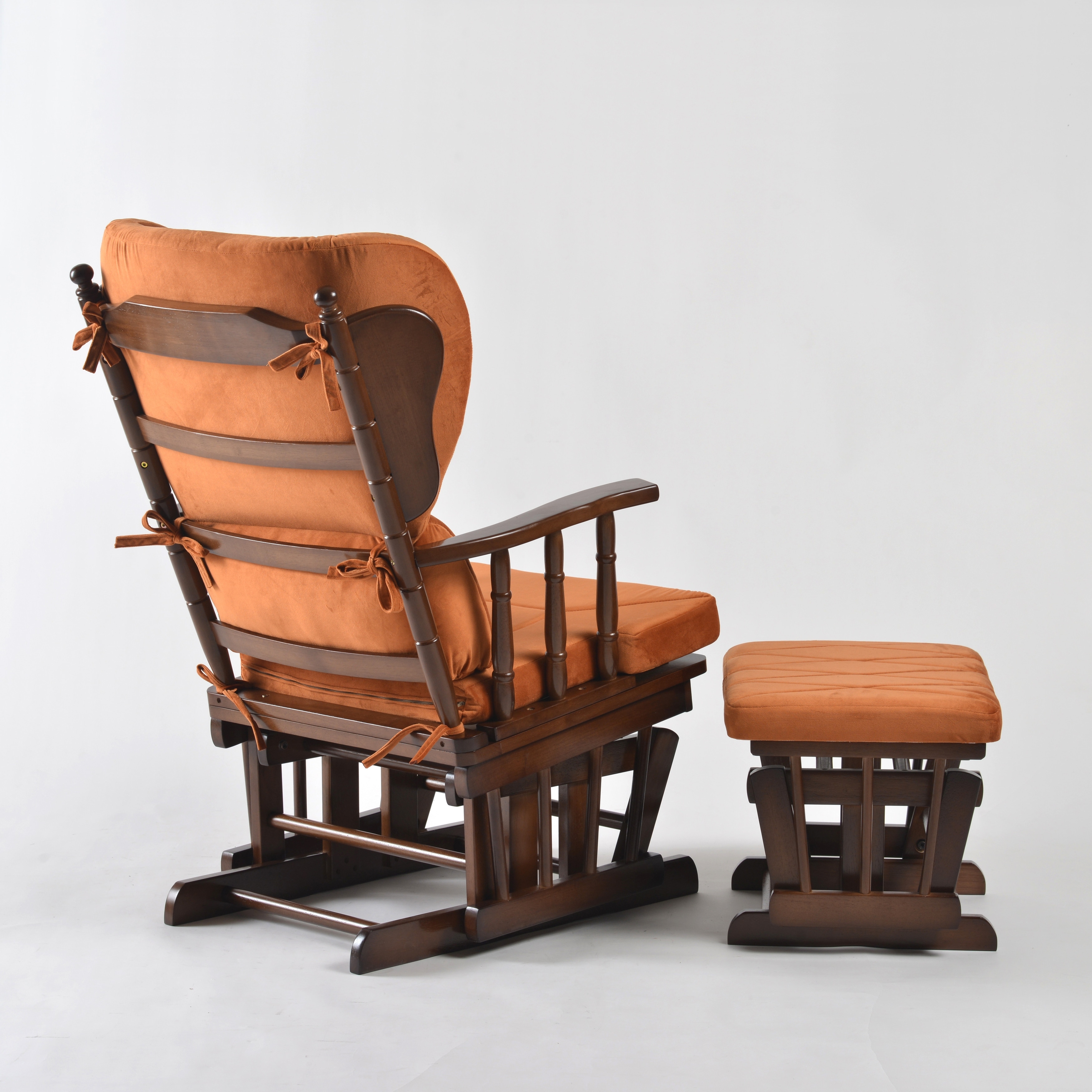 4baby deluxe faux leather glider chair outlet