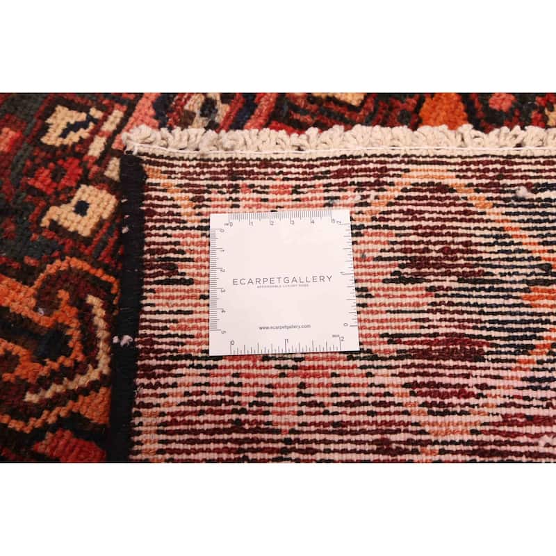 ECARPETGALLERY Hand-knotted Kayseri Vintage Red Wool Rug - 4'5 x 9'5