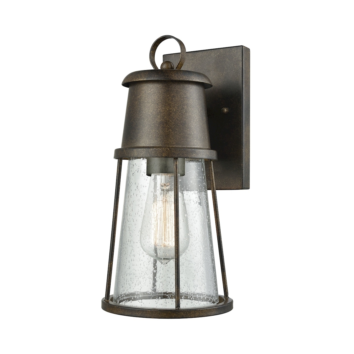 Crowley 13'' High 1-Light Outdoor Sconce - Hazelnut Bronze - 13 inch Tall
