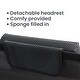 preview thumbnail 29 of 37, Outdoor Double Chaise Lounge Chair Rocking Lounger with Sunshade Canopy - 54.5"W*67.3"D*65.7"H