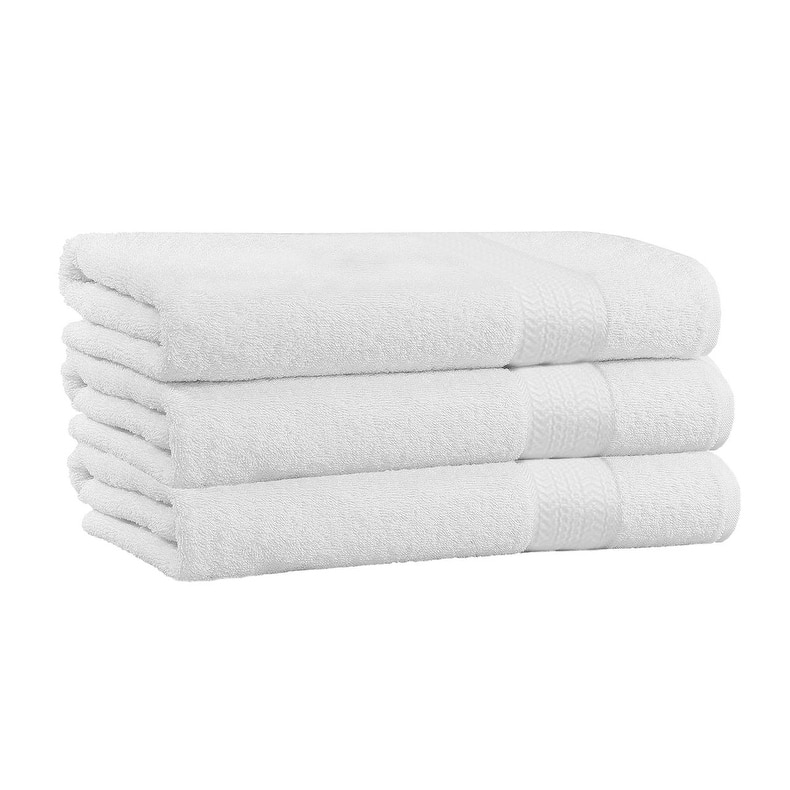 Set of 3 Super Soft & High Quality Bath Towels 54" L x 27" W