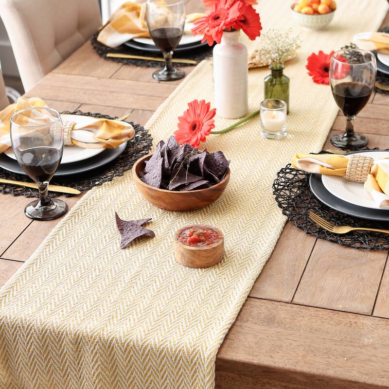 DII Chevron Table Runner