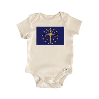 Indiana - Baby Boy Girl Clothes Infant Bodysuit Funny Cute