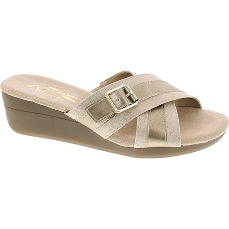 Aerosoles A2 by Women/'s Florist Wedge Slide Sandal