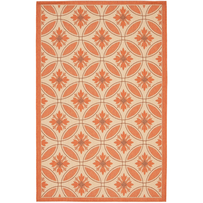 SAFAVIEH Courtyard Shelba Indoor/ Outdoor Waterproof Rug