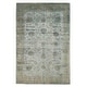 preview thumbnail 1 of 7, ECARPETGALLERY Hand-knotted Vibrance Light Blue Wool Rug - 6'8 x 9'11 Light Blue - 6'8 x 9'11