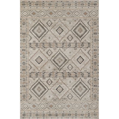 Momeni Genevieve Polyester Geometric Area Rug