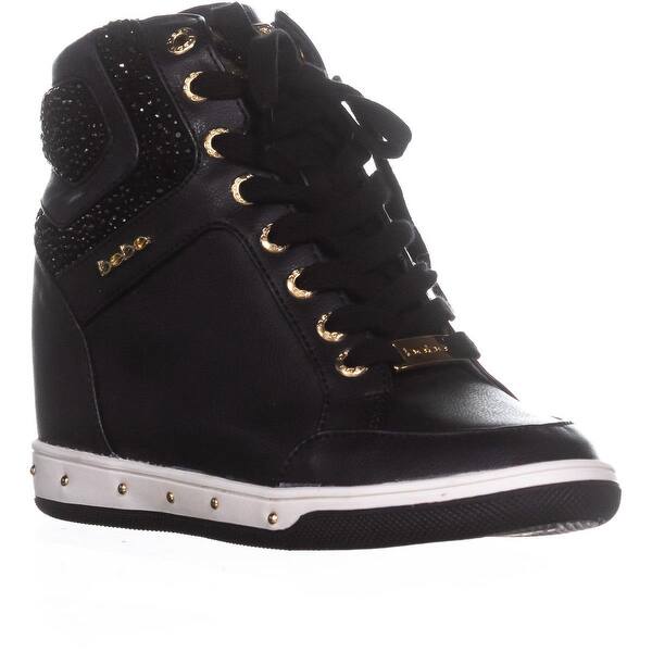 bebe wedge sneakers