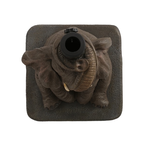 Shop Black Friday Deals On Finchley Elephant Umbrella Base By Christopher Knight Home 13 50 W X 13 50 L X 18 00 H On Sale Overstock 30882783