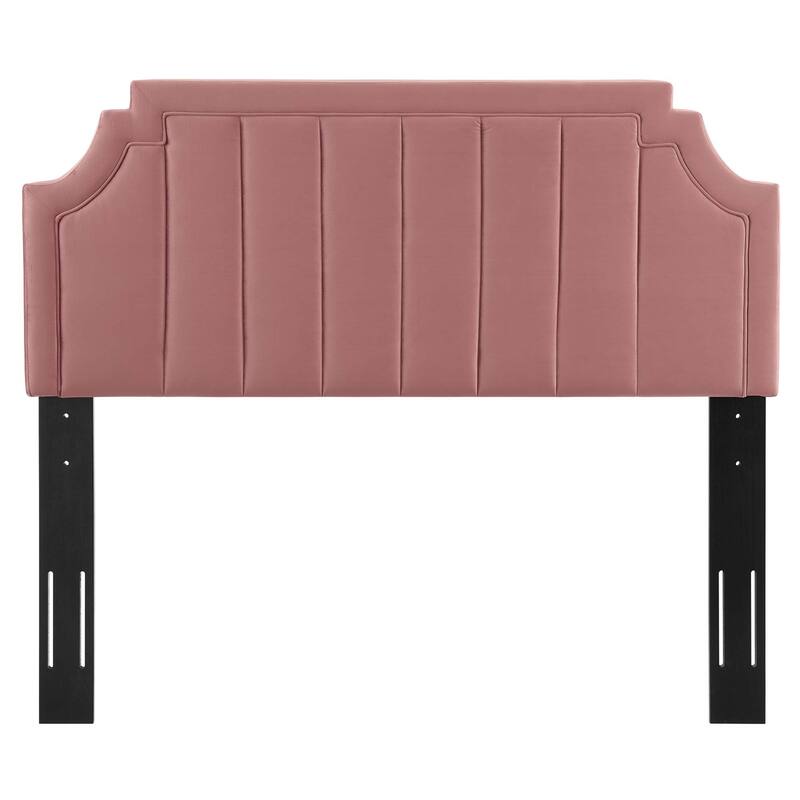 Alyona Channel Tufted Performance Velvet Twin Headboard - Overstock ...