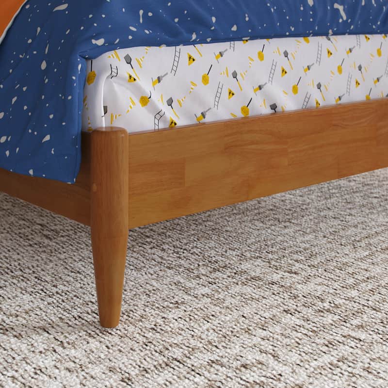Berkshire Solid Wood Low Profile Platform Bed