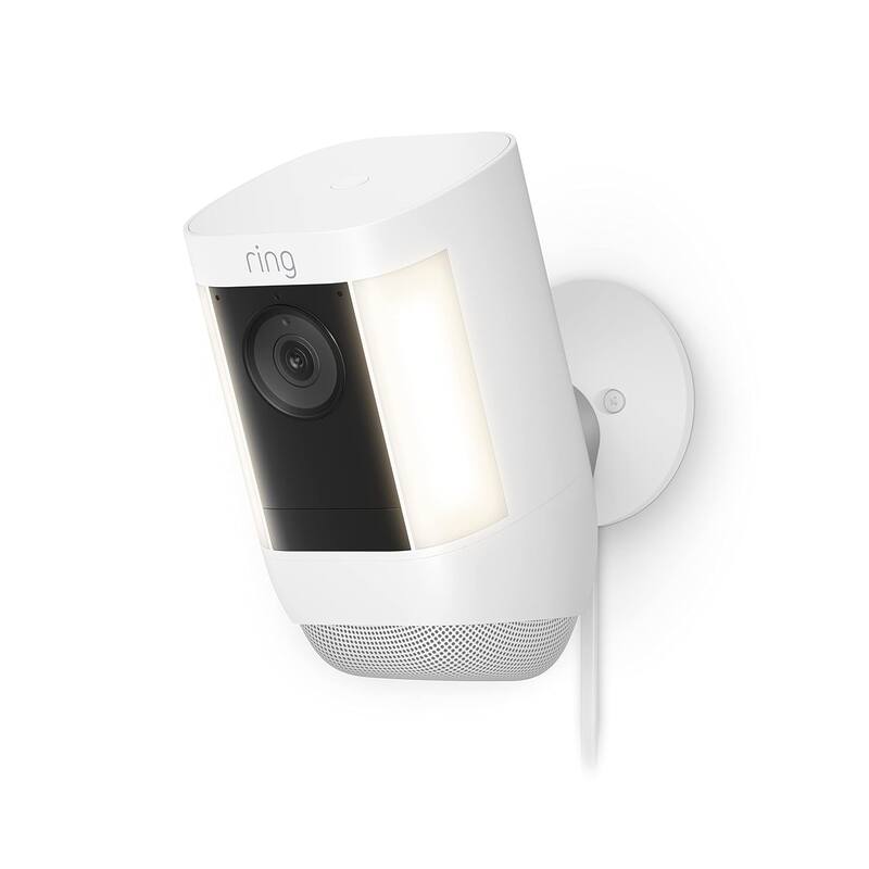 Ring Spotlight Cam Pro Plug In (wired) - White