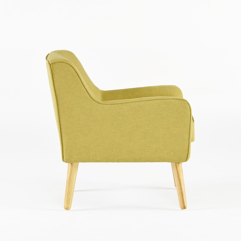 25" Button Tufted Arm Chair