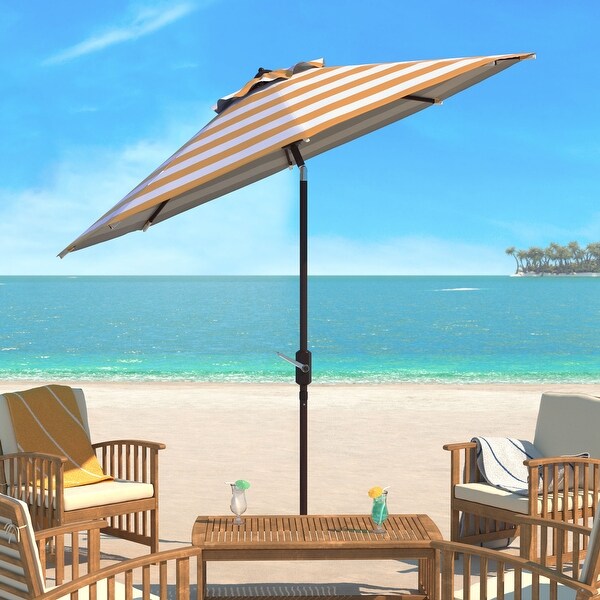 SAFAVIEH Iris Fashion Line 9 Ft. Umbrella, Base Not Included. Opens flyout.