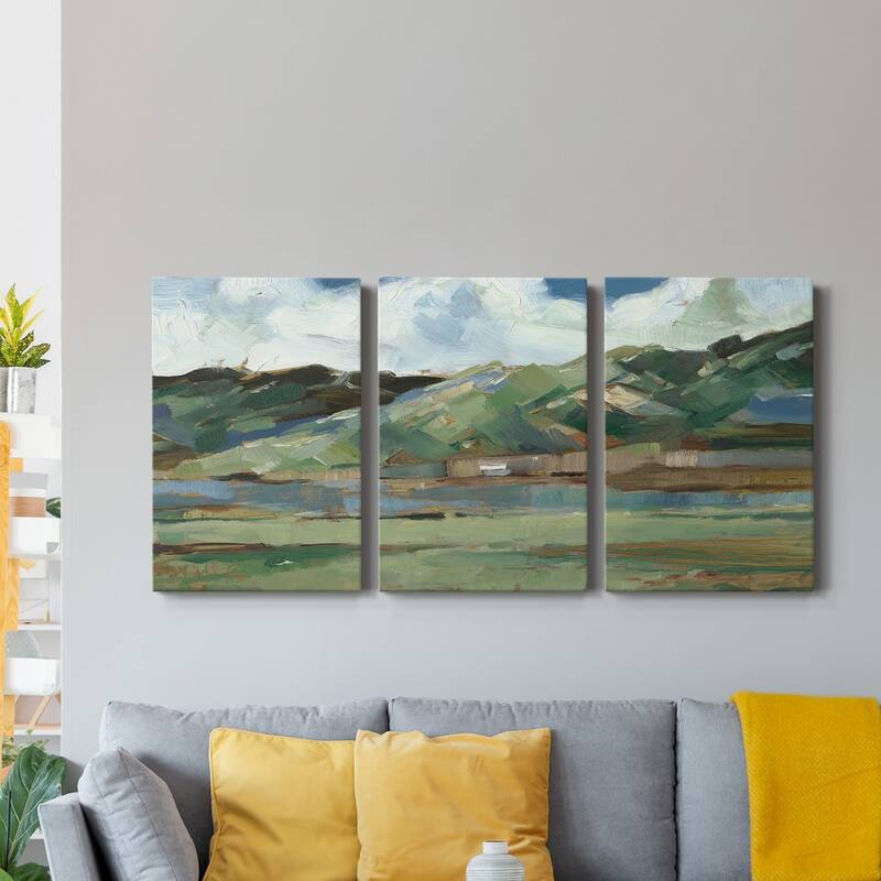 Western Sky I- Premium Gallery Wrapped Canvas - Ready to Hang