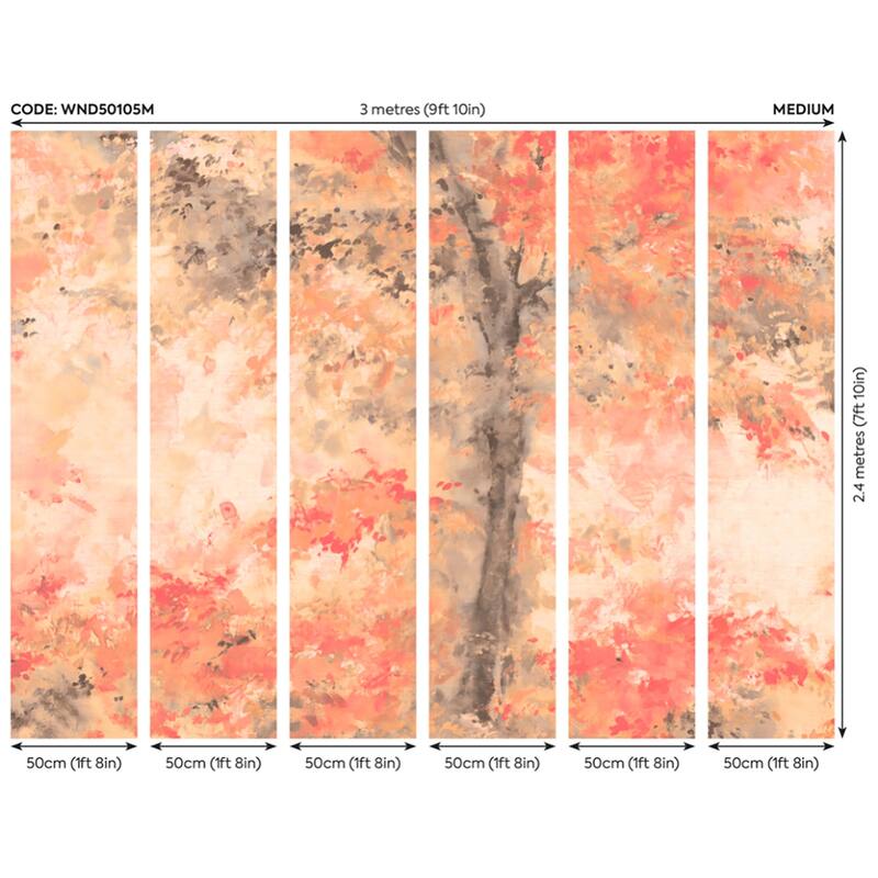 Autumnal Dapple Wall Mural