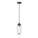 preview thumbnail 1 of 6, Arden 1 Light Pendant - Matte Black