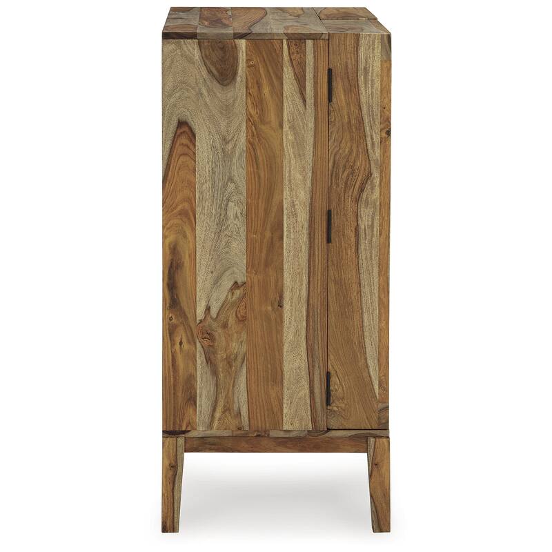 Signature Design by Ashley Dressonni Brown Bar Cabinet - 32" W x 20" D x 45" H
