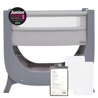 Shnuggle Air Lite Crib with 1 waterproof sheet + 2 white sheets