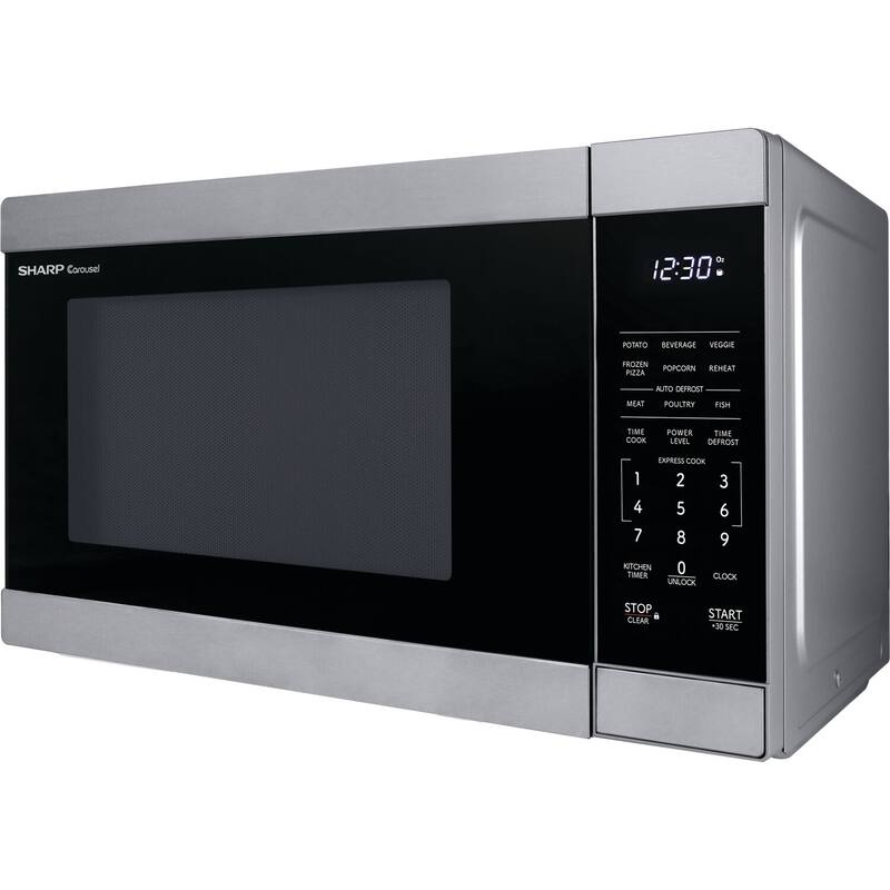 Sharp 1.1 CF Countertop Microwave Oven, Orville Redenbacher's Certified