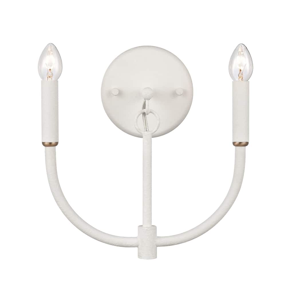 Continuance 11'' High 2-Light Sconce - White Coral - 11 inch Tall