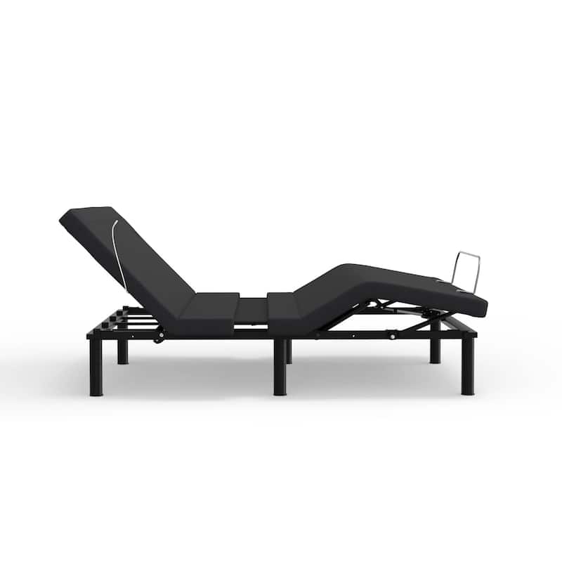 Queen Adjustable Base with Voice Command, Glide Tech, LED Lights, and Zero Clearance Design