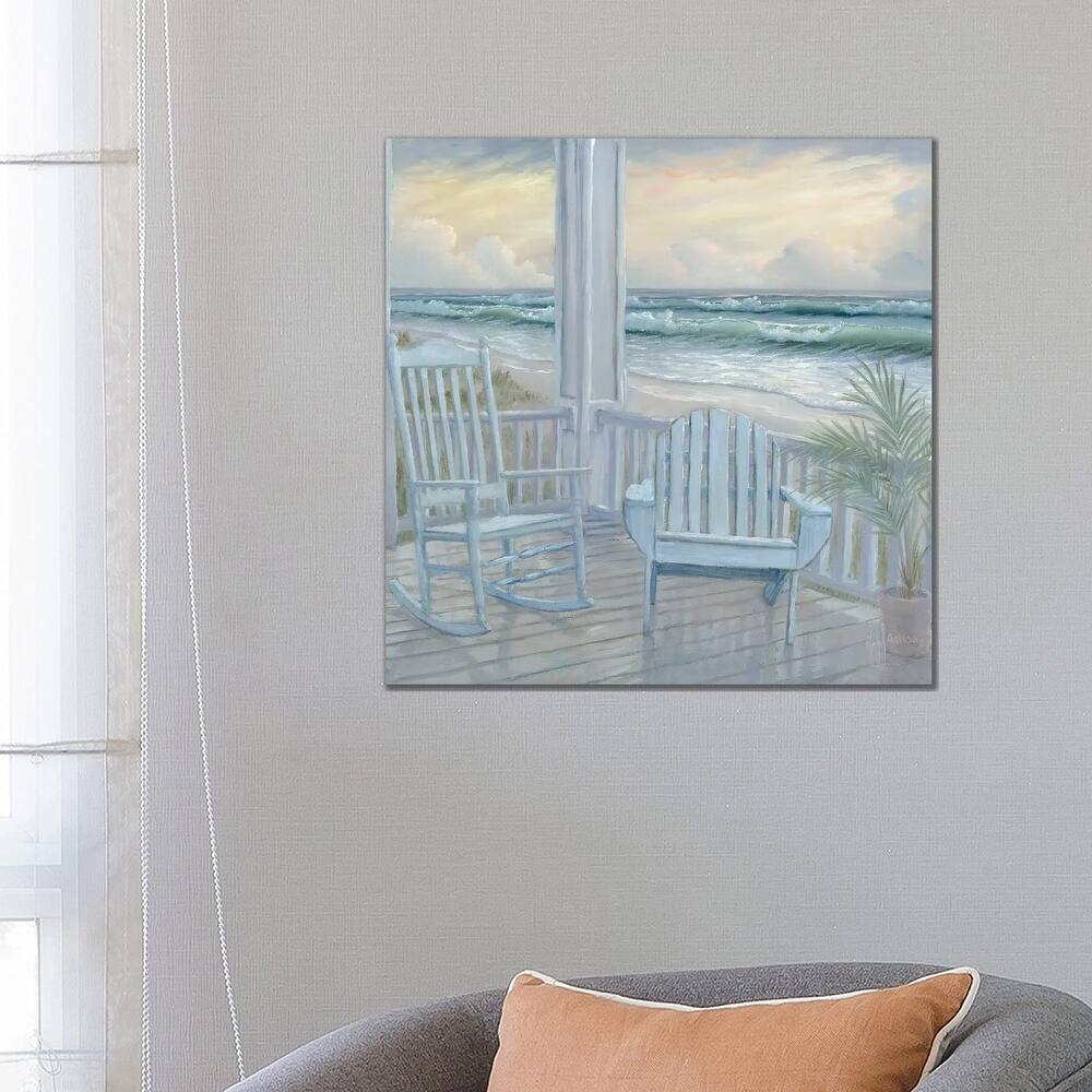 iCanvas "Coastal Porch II" by Georgia Janisse Canvas Print