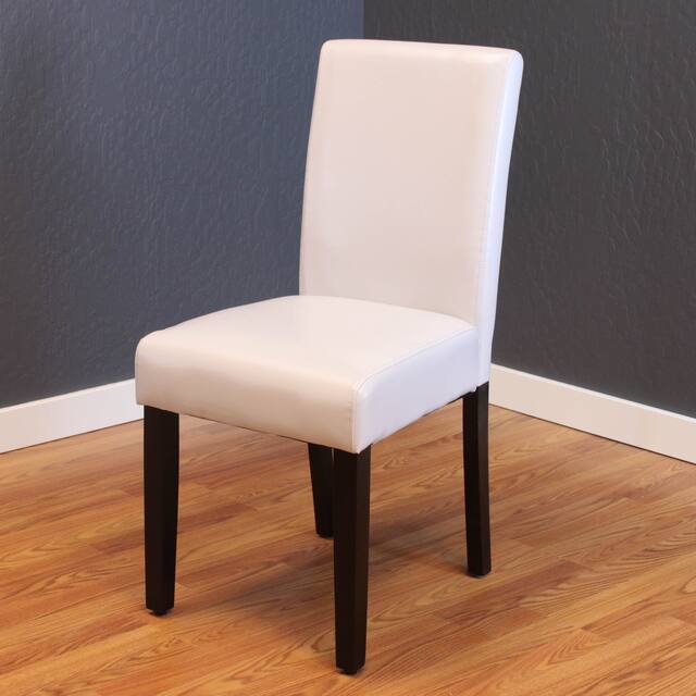 Mai Faux Leather Dining Chairs (Set of 2) - Cloud Grey