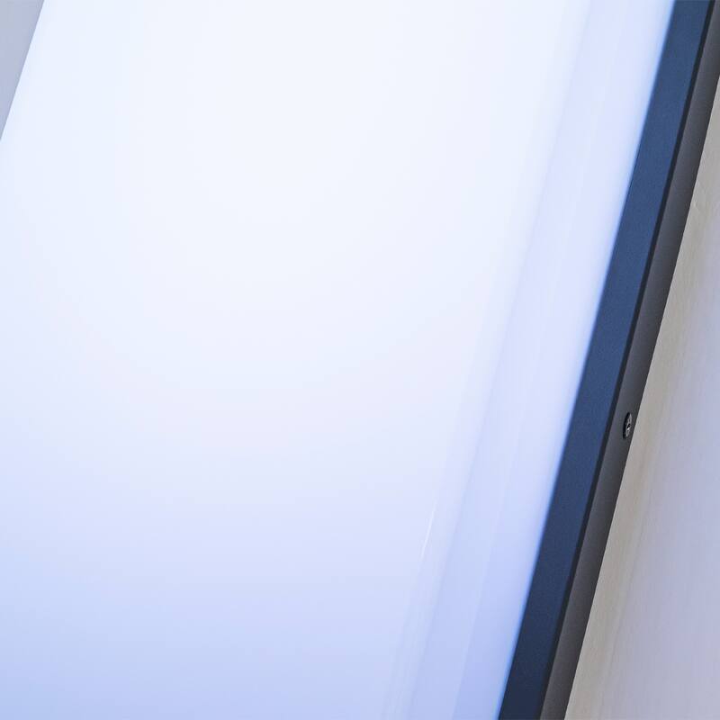 CraftHome H20" Smart RGB Outdoor Wall Light LED Wall Cast Iron Exterior Light Fixture for Porch Garage Garden - W7"