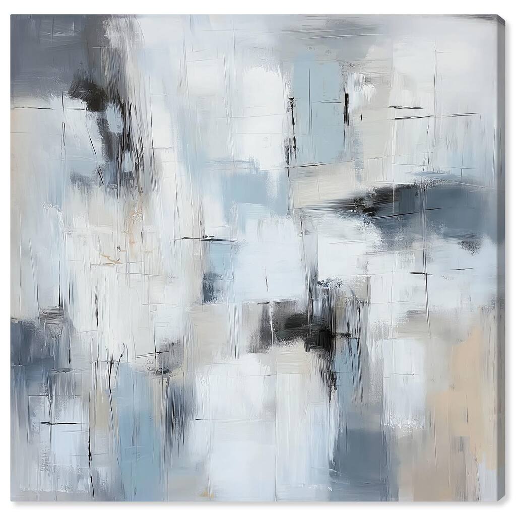 Blue Yonder Canvas by Art Remedy, Gallery Wrapped