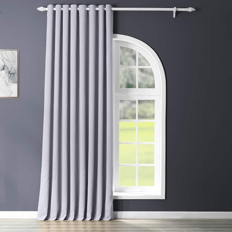 Exclusive Fabrics Extra Wide Room Darkening Grommet Curtain Panel - 100 x 108