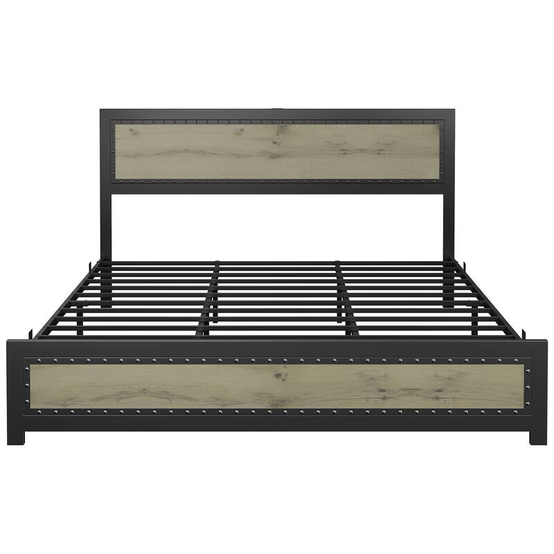 Bed Frame with Headboard
