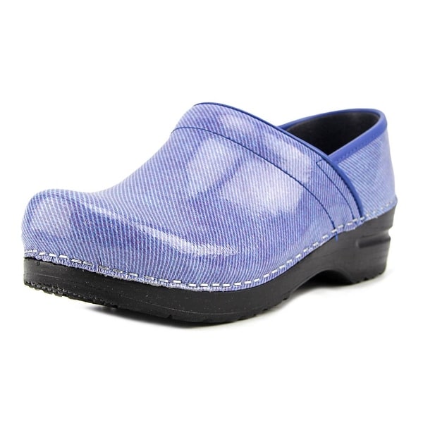 sanita leather clogs