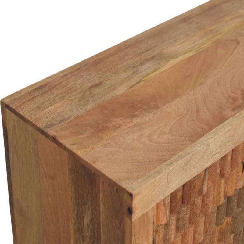 Artisan Furniture Solid Wood Marbella Cabinet,Brown,2-Drawer