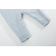 preview thumbnail 4 of 2, Light Blue Santa Knit Romper - 18-24M