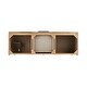 preview thumbnail 12 of 13, James Martin Vanities Mercer Island 59" Double Vanity, Latte Oak with Brushed Nickel Hardware