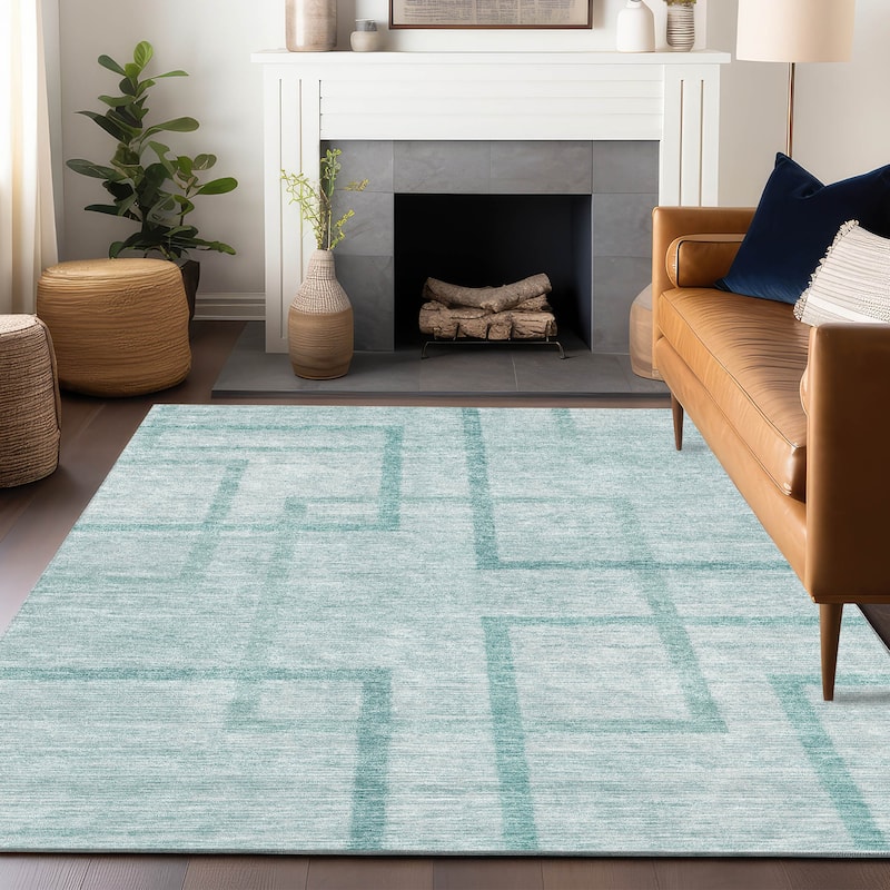 Premium Washable Super Soft Muted Modern Mayfield Rug