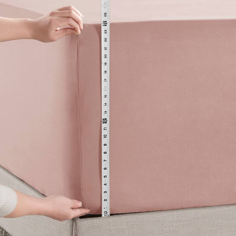Empyrean Bedding Ultra Soft Extra Deep 18" - 21" Pocket Single Fitted Sheet