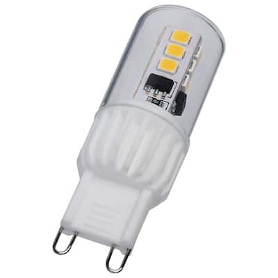 3.5 Watt Mini LED G9 Base 3000K Clear Finish 120V
