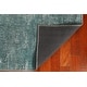 preview thumbnail 5 of 7, Domani Grove Machine Washable Distressed in Teal Area Rug