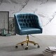 preview thumbnail 10 of 57, ET Tufted Task Chair With Golden Base by HULALA HOME