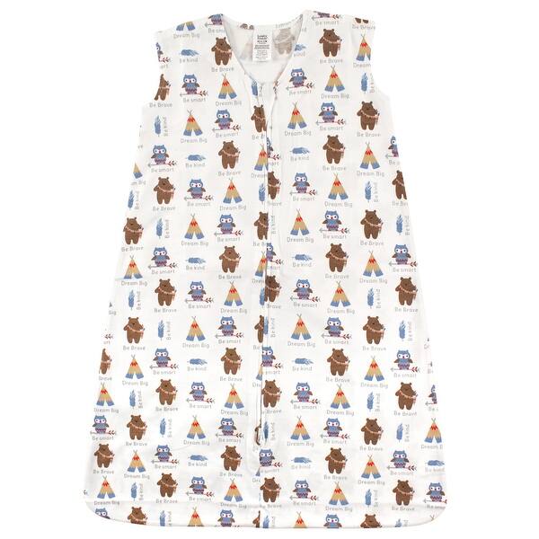 slide 1 of 1, Luvable Friends Baby Boy Sleeveless Jersey Cotton Sleeping Bag, Sack, Blanket, Be Brave Jersey 0-6 Months - Be Brave Jersey