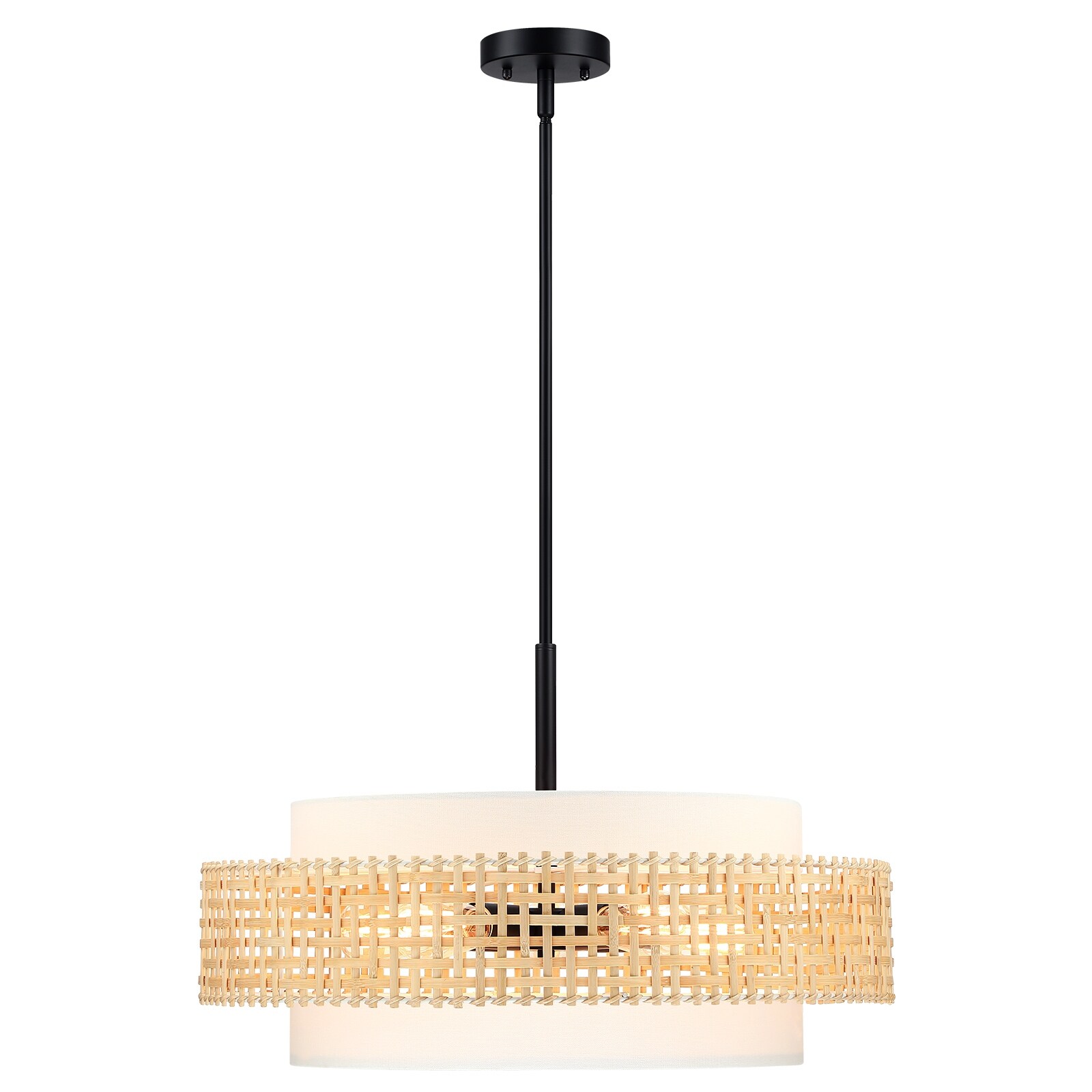 Black double canopy chandelier discount