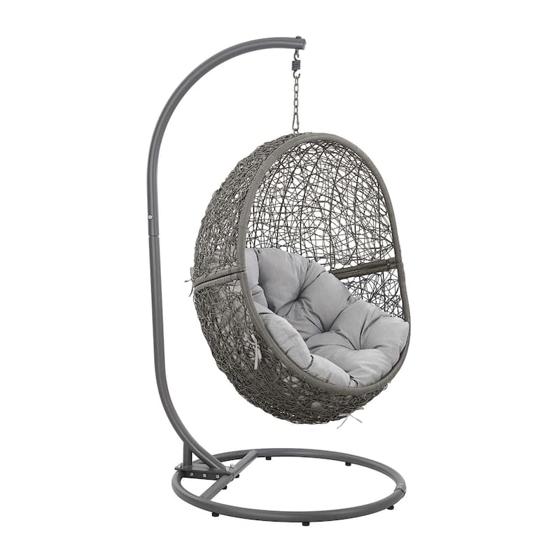 Encase Outdoor Patio Rattan Swing Chair