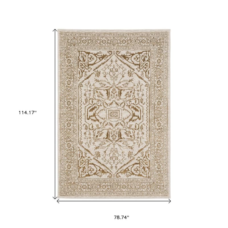 HomeRootsOriental Traditional Rectangle Area Rug