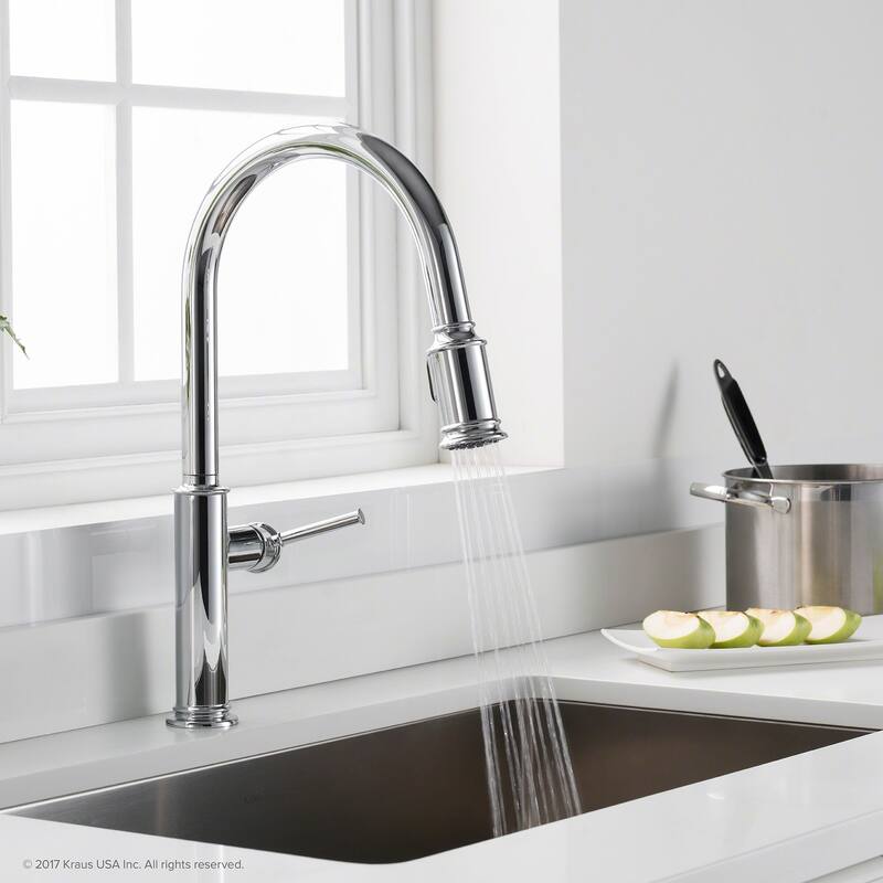 Kraus Sellette Pull-Down Spray Kitchen Faucet with Reach Technology
