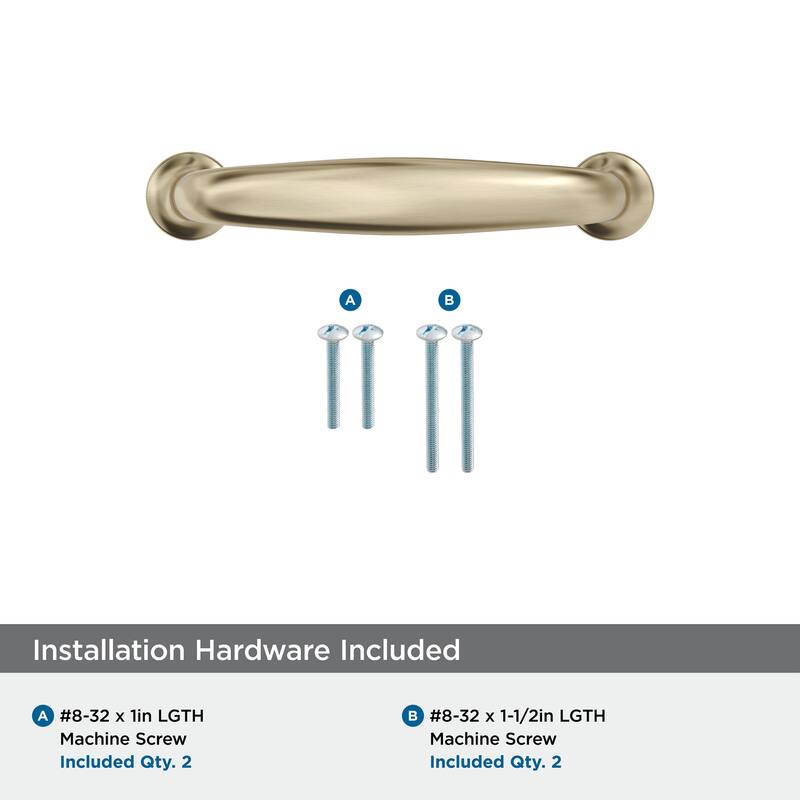 Amerock BP37395 Renown 3" Center to Center Handle Cabinet Pull