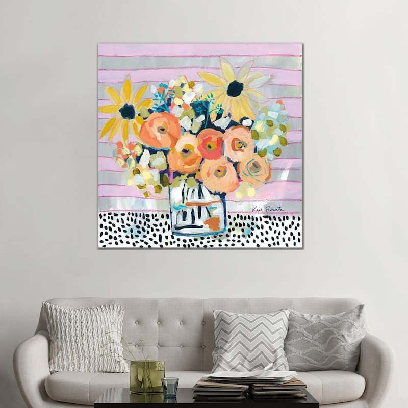 iCanvas "Pink Lemonade" by Kait Roberts Canvas Print