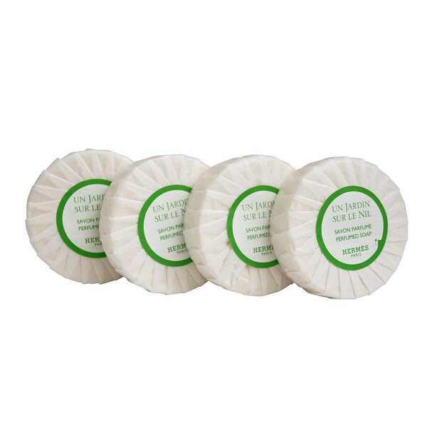 Hermes Jardin Sur Le Nil Perfumed Bar Soap 50 Ml set of 4 Overstock 33018012