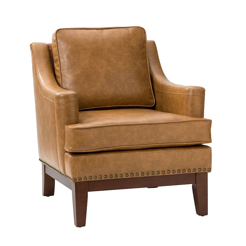 Etienne Comfy Living Room Armchair with Apron Design by HULALA HOME